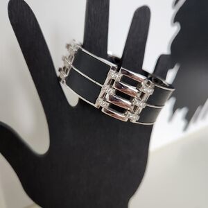 Womens Belle Etoile hinged bangle bracelet